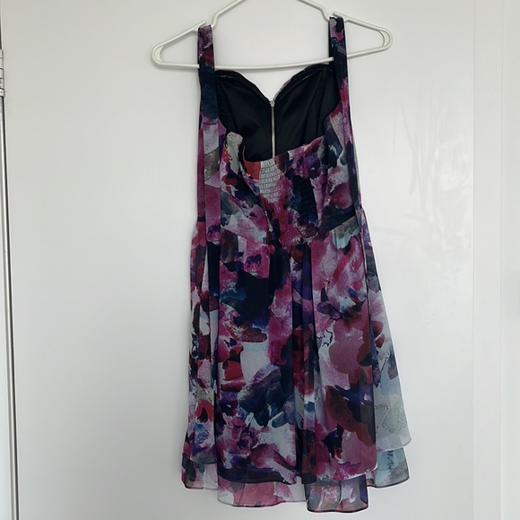 Guess Floral Corset Dress - Size 6 - Picture 3 of 8